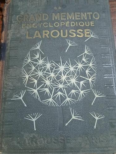 (E15)grand memento encyclopedique larousse