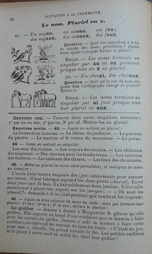 lecons de francais (E11)