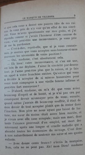 LE MARQUIS DE VILLEMER (E10)