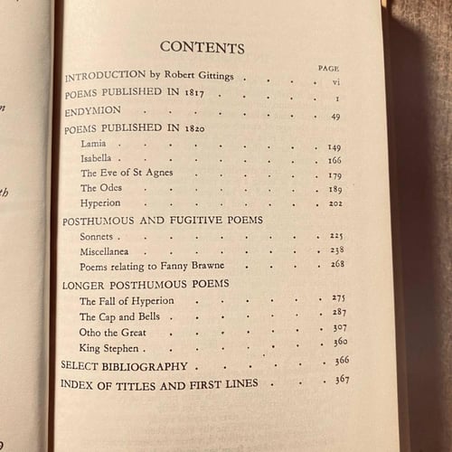 Poems - John Keats (P10)