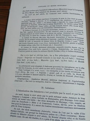 annuaire du monde musulman (E14)