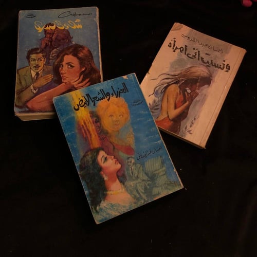 رف روائع الأدب المصري الحديث