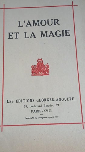 lamour et la magie (T5)