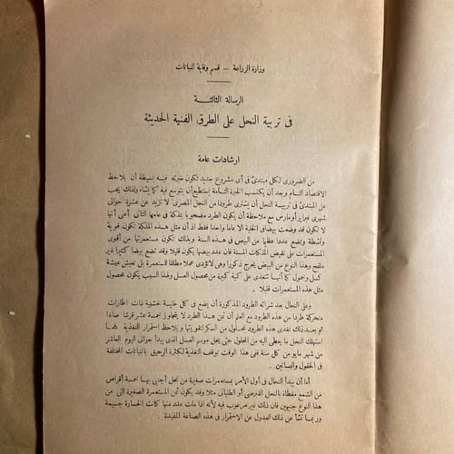 تربية النحل علي الطرق الفنية الحديثة -احمد زكي