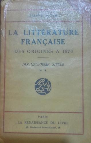 la litterature francaise des origines a 1870 (P12)