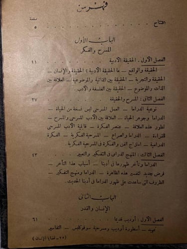 قضايا الأنسان في الأدب المسرحي المعاصر-عزالدين اسم...