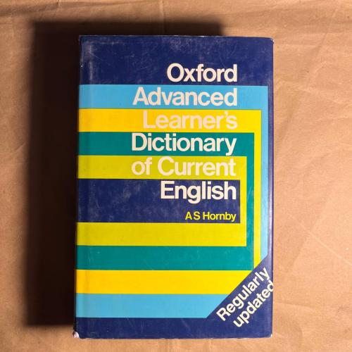 Oxford advanced dictionary of current English - E1...