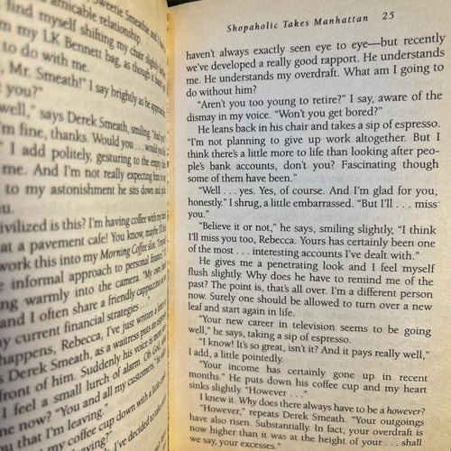 Shopaholix Takes Manhattan- by: Sophie Kinsella (P...