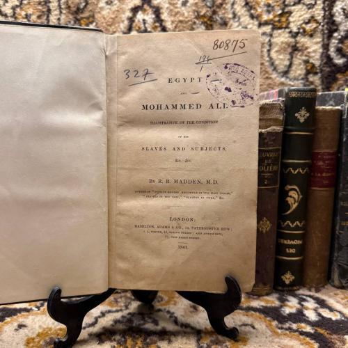 Egypt and Moahmmed Ali - R. Madden - T5