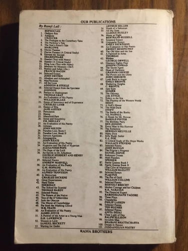 The merchant of Venice - Rajinder Paul (P20)