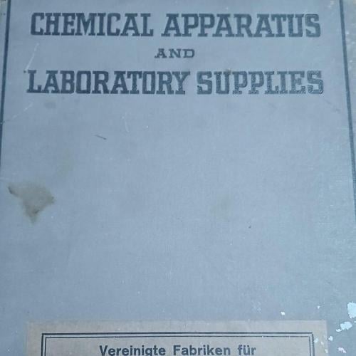 (E14) chemical apparatus and laboratory supplies