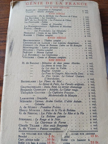 contes et romans(E12)