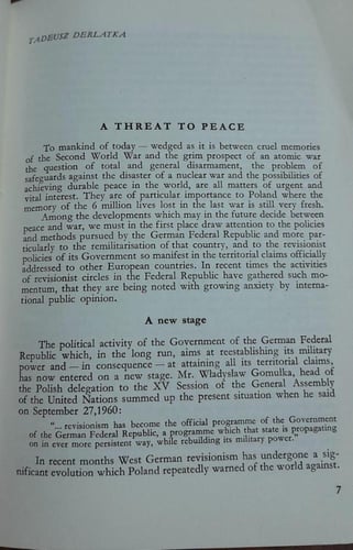 german revisionism on the move(E8)