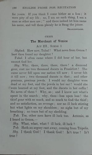 english prose for reading and recitation for use i...