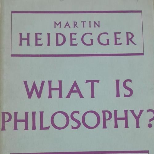 WHAT IS PHILOSOPHY (E11)