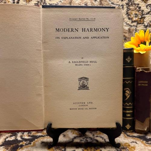 Modern Harmony - A. Eaglefield Hall - E16