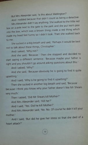 the curious incident (P10)