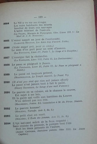 dictionnaire des citations (E9)