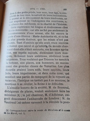 histoire de marie antoinette (P1)
