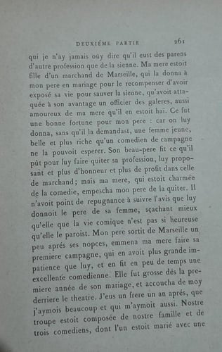 le roman comique (E9)