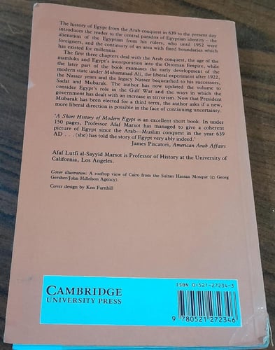 a short history of modern egypt(P9)