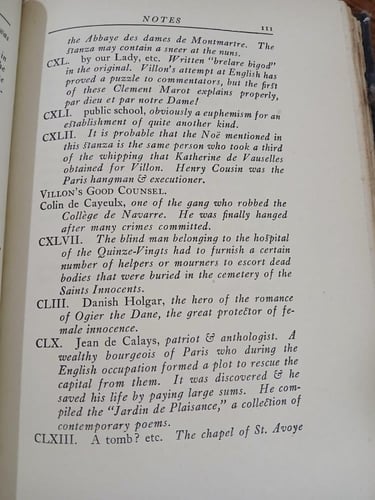 The complete poems of Francois Villon (P1)
