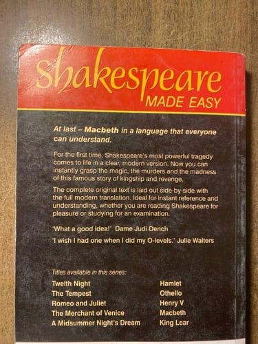 Macbeth - Shakespeare (Q6)