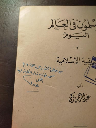 المسلمون في العالم اليوم -عبد الرحمن زكى