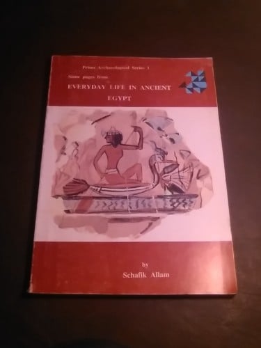 everyday in life in ancient egypt - schafik allam...