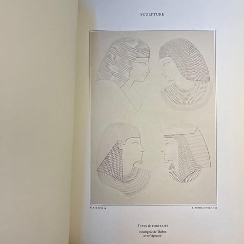 Atlas of Egyptian Art - By: E. Prisse D’Avennes (P...