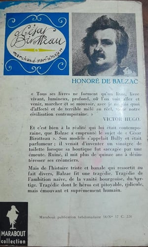 cesar birotteau marchand parfumeur(E7)