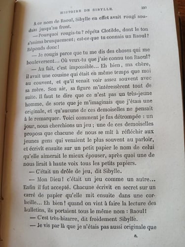 histoire de sibylle(P2)