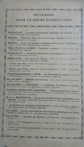 lecons de francais (E11)