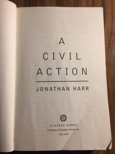A civil action- Jonathan Harr (P14)