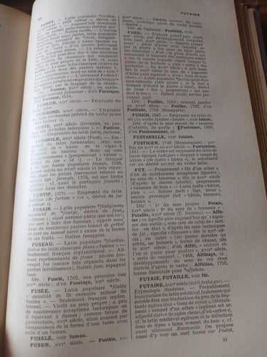 dictionnaire etymologique(P1)