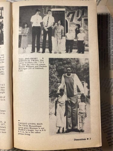 Guinness book of world records (Q6)