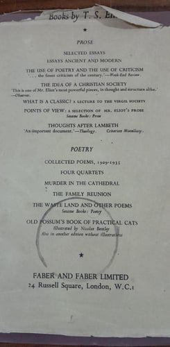 SELECTED ESSAYS (E11)