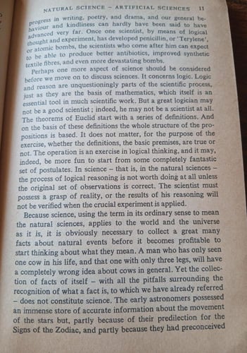 the boundaries of science(P11)