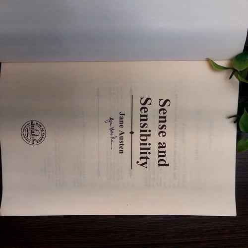 Sense and Sensibility- Jane Austen (E1)