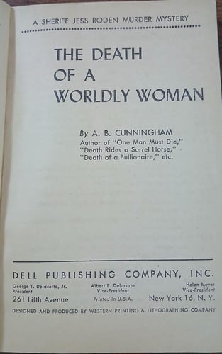 the death of a worldly woman (P8)