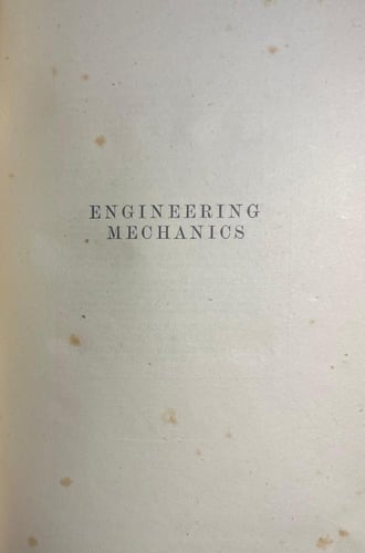 Engineering Mechanics
