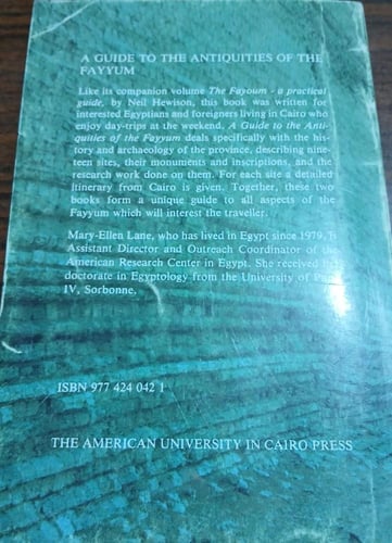 a guide to the antiquities of the fayyum (E2)