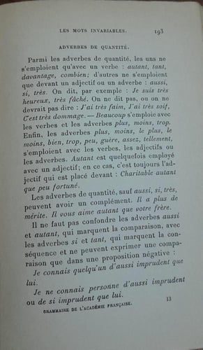 grammaire de lacademie francaise(E9)