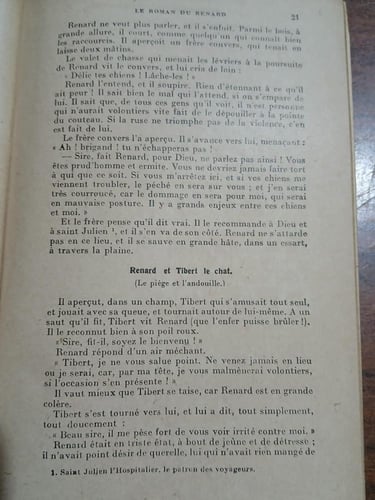 le roman du renard(E12)