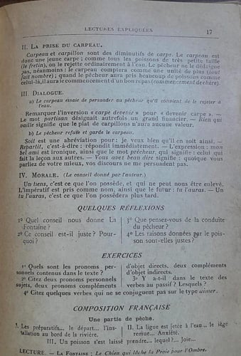 premiers morceaux choisis (P4)