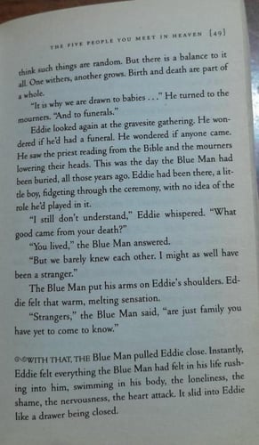 The five people you meet in heaven (P10)