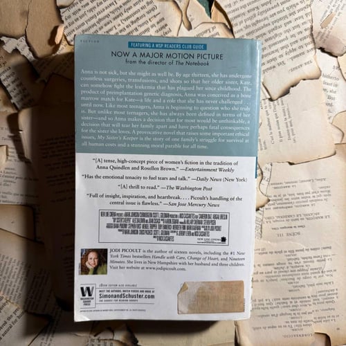 My sister`s Keeper - Jodi Picoult - P9