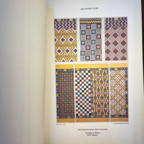 Atlas of Egyptian Art - By: E. Prisse D’Avennes (P...