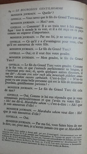 le bourgeois gentilhomme(E10)