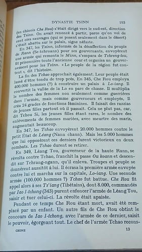 histoire de la chine de lantiquite jusquen 1929 (T...